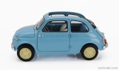 Kyosho Fiat 500 D Cabriolet Open 1960 1:18 Celeste Crociera - Světle Modrá