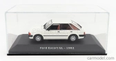 Edicola Ford england Escort Gl 1982 - Con Vetrina - With Showcase 1:43 Bílá