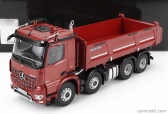 Nzg Mercedes benz Arocs 4151 8x4 Meiller Kipper Cassone Ribaltabile 4-assi 2019 1:50 Red Met