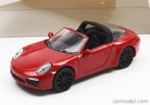 Schuco Porsche 911 991 Targa 4s Cabriolet Open 2013 1:87 Červená