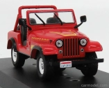 Greenlight Jeep Cj-7 Renegade Open 1983 - Terminátor 1:43 Červená biela