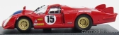 Best-model Alfa romeo 33.2 Lm N 15 Test 24h Le Mans 1969 Pilette - Slotemaker 1:43 Červená Modrá