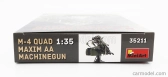 Miniart Príslušenstvo M-4 Quad Maxim Aa Machinegun Military 1:35 /