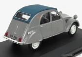Edicola Citroen 2cv Cabriolet Closed 1957 - Con Vetrina - With Showcase 1:43 Grey
