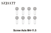 1231177 - Screw Pin M4x11.5 (8)