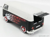 Motor-max Volkswagen T1 Type 2 Van Custom Garage 1962 1:24 Matná Černá Bílá