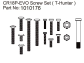 HBP240316 - (1010176) Screw Set T-Hunter - EVO 1:18