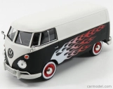Motor-max Volkswagen T1 Type 2 Van Custom Garage 1962 1:24 Matná Černá Bílá