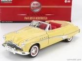 Greenlight Buick Roadmaster Cabriolet Open 1949 - Charlie Babbitt's Rain Man 1:18 Cream