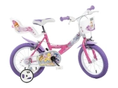 DINO Bikes - Dětské kolo 16" Winx