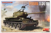 Miniart Kampfpanzer T-34/85 Vojenský tank Sýria 1944 1:35 /