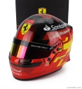 Mini prilba Bell prilba Casco prilba Casco prilba F1 Carlos Sainz Team Ferrari 2024 1:2 Red Black Yellow