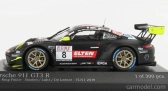 Minichamps Porsche 911 991-2 Gt3-r Team Iron Force N 8 1:43, černá