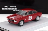 Tecnomodel Alfa romeo Giulia 1600 Sprint Gta N 59 Rally Tour De Corse 1965 Lucien Bianchi - Georges Harris 1:43 červená