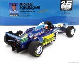 Minichamps Benetton F1 B195 Team Mild Seven Renault N 1 World Champion Winner European Gp 1995 Michael Schumacher 1:12 Modrá Žlutá