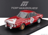Topmarques Lancia Fulvia Hf 1600 Coupe (nočná verzia) N 12 2nd Rally Sanremo 1972 Sergio Barbasio - Piero Sodano - Con Vetrina - S vitrínou 1:12 červená biela
