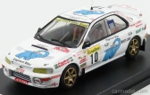 Trofeu Subaru Impreza N 10 Rally Montecarlo 1997 O.burri - C.hofmann 1:43 Bílá