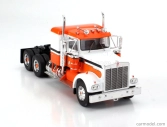 Ixo-models Kenworth W925 Tractor Truck 3-assi 1970 1:43 oranžová biela