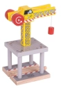 Bigjigs Rail Big Crane Yellow - poškodený obal