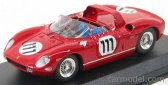 Art-model Ferrari 250 P N 111 Nurburgring 1963 Scarfiotti - Parkes 1:43 Červená