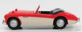 Hongwell Austin Healey 3000 Mkiii Spider Open 1964 1:43 Červený Krém