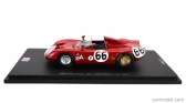 Spark-model Alfa romeo 33 Spider Team Autodelta N 66 12h Sebring 1967 R.bussinello - N.galli 1:43 Red