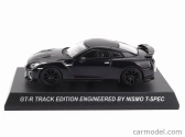 Kyosho Nissan Gt-r (r35) Track Edition Engineered By Nismo T-spec Coupe 2022 1:64 Black