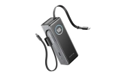 EcoFlow RAPID Power Banka (25000mAh,170W) 2x100W vestavěný USB-C kabel - stříbrná