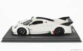 Bbr-models Pagani Huayra R 2021 - Con Vetrina - With Showcase 1:18 Bianco Benny - Bílá Černá