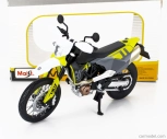 Maisto Husqvarna Husky 701 Supermoto 2023 1:12 čierna žltá