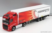 Herpa Volvo Fh4 500 Truck Telonato Codognotto Transports 2020 1:87 červená biela