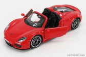Bburago Plus Porsche 918 Spyder 1:24 červená
