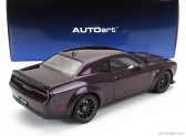 Autoart Dodge Challenger R/t Scat Pack Widebody 2022 1:18 Hellraisin Purple
