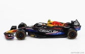 Bburago Red bull F1 Rb19 Team Oracle Red Bull Racing N 11 4th Austin Usa Gp 2023 Sergio Peréz – With Pilot And Showcase 1:24 Matt Blue