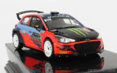 Ixo-models Hyundai I20 Wrc Coupe Monster N 23 Rally Montecarlo 2021 O.solberg - A.johnston 1:43 2 Tóny Modrá Červená Čierna