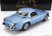 Ferrari 250gt California Spider v mierke kk s pevnou strechou 1960 1:18 Light Blue Met