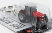 Universal hobbies Massey ferguson Portachiavi - Prívesok na kľúče Mf8737 Traktor 2017 1:87 Červená sivá