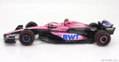 Minichamps Renault F1 A523 Team Bwt Alpine N 10 9th Bahrain Gp With Pit Board 2023 Pierre Gasly 1:18 Pink Black Blue
