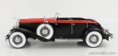 Modely v mierke Matrix Duesenberg J Riviera Phaeton By Brunn Cabriolet Open 1934 1:18 Black Orange