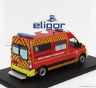 Eligor Renault Master Van Vsav Sdis 35 Vehicule De Secours Et D'assistance Aux Victimes Sapeurs Pompiers 2019 1:43 Červeno-žltá