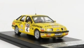 Trofeu Ford england Sierra Xr4 N 4 Rally Welsh 1987 M.lovell - R.freeman 1:43 Žltá