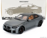 Minichamps BMW radu 2 M2 Coupe (g87) 2023 1:18 Matt Grey