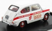 Brumm Fiat 600d - Abbigliamento Intimo Lovable 1965 1:43 Bielo-červená