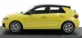 Audi A1 Sportback 2018 v mierke 1:43 Fyton Yellow - čierna