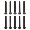 Imbusová skrutka so šošovkovitou hlavou, 2,5x18 mm BHCS, 10 ks