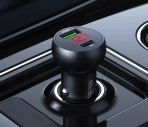 45W PD Car Charger with Digital Display