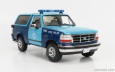 Greenlight Ford usa Bronco Xlt Massachusetts State Police 1996 1:18 2 Tóny Modré