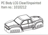 HBP240362 - (1010212) PC Body LCG Clear/Unpainted - GOAT