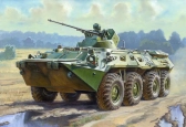 Zvezda ruské obrněné vozidlo BTR-80A (1:35)