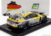 Spark-model BMW radu 4 M4 Gt3 Team Rowe Racing N 99 24h Nurburgring 2024 R.frijns - S.van Der Linde - D.vanthoor - A.farfus 1:43 Sivá Žltá Biela